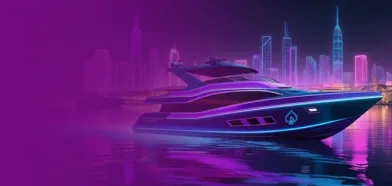 Main character against cityscape